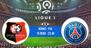 Rennes - PSG İddaa Analizi ve Tahmini 15 Ocak 2023