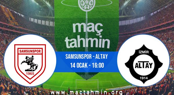 Samsunspor - Altay İddaa Analizi ve Tahmini 14 Ocak 2023