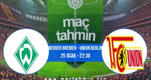 Werder Bremen - Union Berlin İddaa Analizi ve Tahmini 25 Ocak 2023