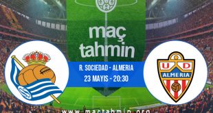 R. Sociedad - Almeria İddaa Analizi ve Tahmini 23 Mayıs 2023