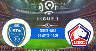 Troyes - Lille İddaa Analizi ve Tahmini 01 Mayıs 2022
