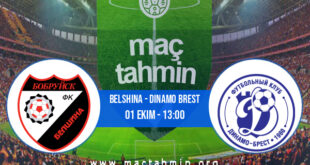 Belshina - Dinamo Brest İddaa Analizi ve Tahmini 01 Ekim 2022