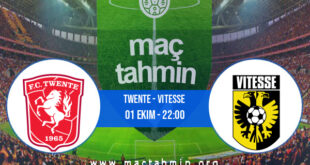 Twente - Vitesse İddaa Analizi ve Tahmini 01 Ekim 2022