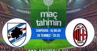 Sampdoria - AC Milan İddaa Analizi ve Tahmini 29 Temmuz 2020