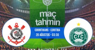 Corinthians - Coritiba İddaa Analizi ve Tahmini 20 Ağustos 2020