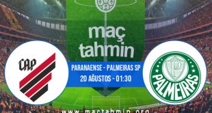 Paranaense - Palmeiras SP İddaa Analizi ve Tahmini 20 Ağustos 2020