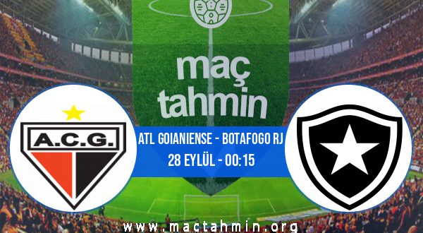 Atl Goianiense - Botafogo RJ İddaa Analizi ve Tahmini 28 Eylül 2020