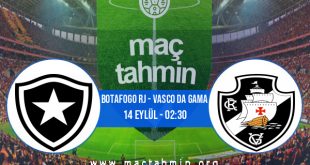 Botafogo RJ - Vasco Da Gama İddaa Analizi ve Tahmini 14 Eylül 2020