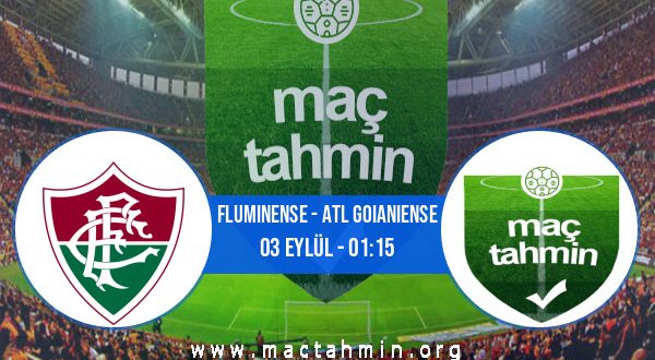 Fluminense - Atl Goianiense İddaa Analizi ve Tahmini 03 Eylül 2020