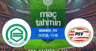 Groningen - PSV İddaa Analizi ve Tahmini 13 Eylül 2020