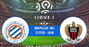 Montpellier - Nice İddaa Analizi ve Tahmini 12 Eylül 2020