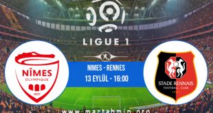 Nimes - Rennes İddaa Analizi ve Tahmini 13 Eylül 2020