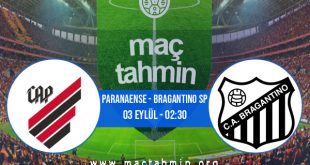 Paranaense - Bragantino SP İddaa Analizi ve Tahmini 03 Eylül 2020