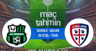 Sassuolo - Cagliari İddaa Analizi ve Tahmini 20 Eylül 2020
