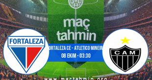 Fortaleza CE - Atletico Mineiro İddaa Analizi ve Tahmini 08 Ekim 2020