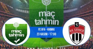 FC Ufa - Khimki İddaa Analizi ve Tahmini 23 Kasım 2020