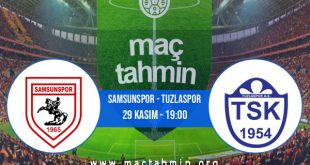Samsunspor - Tuzlaspor İddaa Analizi ve Tahmini 29 Kasım 2020