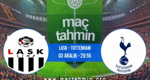 LASK - Tottenham İddaa Analizi ve Tahmini 03 Aralık 2020