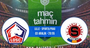 Lille - Sparta Prag İddaa Analizi ve Tahmini 03 Aralık 2020