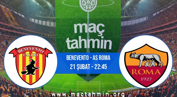 Benevento - AS Roma İddaa Analizi ve Tahmini 21 Şubat 2021