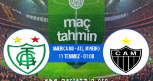 America MG - Atl. Mineiro İddaa Analizi ve Tahmini 11 Temmuz 2021