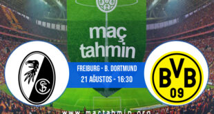 Freiburg - B. Dortmund İddaa Analizi ve Tahmini 21 Ağustos 2021