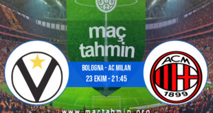 Bologna - AC Milan İddaa Analizi ve Tahmini 23 Ekim 2021