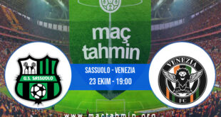 Sassuolo - Venezia İddaa Analizi ve Tahmini 23 Ekim 2021