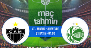 Atl. Mineiro - Juventude İddaa Analizi ve Tahmini 21 Kasım 2021