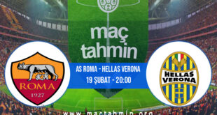 AS Roma - Hellas Verona İddaa Analizi ve Tahmini 19 Şubat 2022