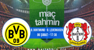 B. Dortmund - B. Leverkusen İddaa Analizi ve Tahmini 06 Şubat 2022