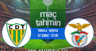 Tondela - Benfica İddaa Analizi ve Tahmini 07 Şubat 2022