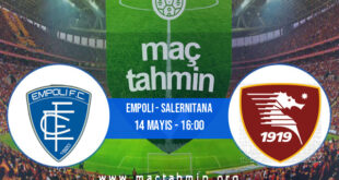 Empoli - Salernitana İddaa Analizi ve Tahmini 14 Mayıs 2022