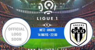 Metz - Angers İddaa Analizi ve Tahmini 14 Mayıs 2022