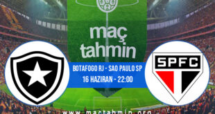 Botafogo RJ - Sao Paulo SP İddaa Analizi ve Tahmini 16 Haziran 2022