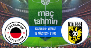 Excelsior - Vitesse İddaa Analizi ve Tahmini 12 Ağustos 2022