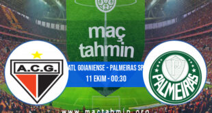 Atl Goianiense - Palmeiras SP İddaa Analizi ve Tahmini 11 Ekim 2022