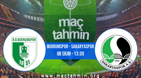 Bodrumspor - Sakaryaspor İddaa Analizi ve Tahmini 08 Ekim 2022