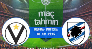 Bologna - Sampdoria İddaa Analizi ve Tahmini 08 Ekim 2022
