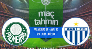 Palmeiras SP - Avai SC İddaa Analizi ve Tahmini 23 Ekim 2022