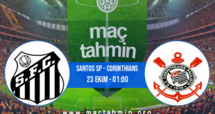 Santos SP - Corinthians İddaa Analizi ve Tahmini 23 Ekim 2022