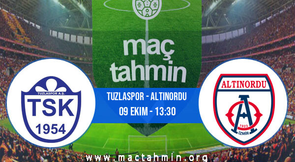 Tuzlaspor - Altınordu İddaa Analizi ve Tahmini 09 Ekim 2022