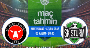 Midtjylland - Sturm Graz İddaa Analizi ve Tahmini 03 Kasım 2022