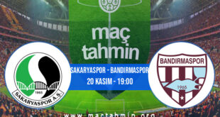 Sakaryaspor - Bandırmaspor İddaa Analizi ve Tahmini 20 Kasım 2022