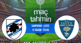 Sampdoria - Lecce İddaa Analizi ve Tahmini 12 Kasım 2022