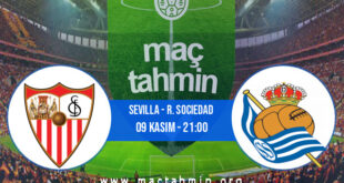 Sevilla - R. Sociedad İddaa Analizi ve Tahmini 09 Kasım 2022