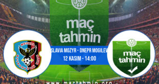 Slavia Mozyr - Dnepr Mogilev İddaa Analizi ve Tahmini 12 Kasım 2022