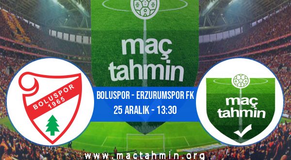 Boluspor - Erzurumspor FK İddaa Analizi ve Tahmini 25 Aralık 2022