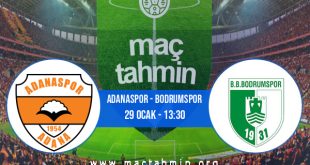 Adanaspor - Bodrumspor İddaa Analizi ve Tahmini 29 Ocak 2023