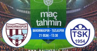 Bandırmaspor - Tuzlaspor İddaa Analizi ve Tahmini 21 Ocak 2023